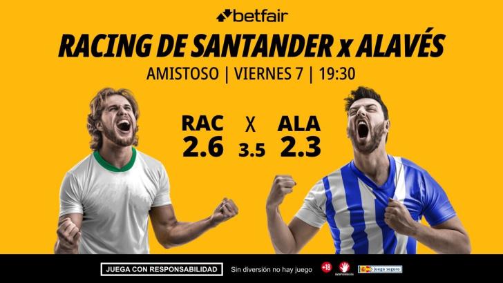 Racing de Santander - Alavés: alineaciones, horario, dónde ver, pronósticos y estadísticas
