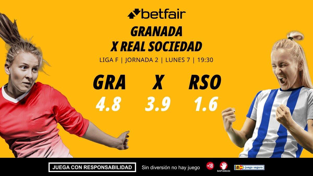 Granada - Real Sociedad: alineaciones, horario, dónde ver, pronósticos y estadísticas