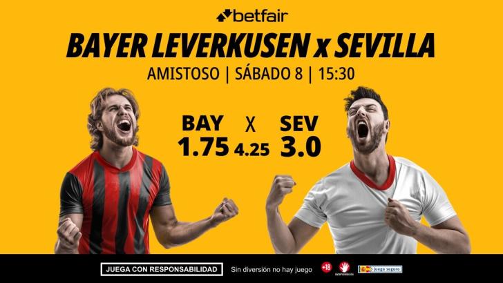 Bayer Leverkusen - Sevilla: alineaciones, horario, dónde ver, pronósticos y estadísticas