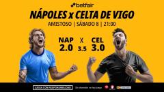 Nápoles - Celta de Vigo: alineaciones, horario, dónde ver, pronósticos y estadísticas