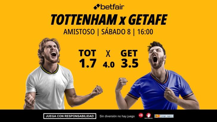 Tottenham - Getafe: alineaciones, horario, dónde ver, pronósticos y estadísticas