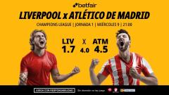 Liverpool - Atlético de Madrid: alineaciones, horario, dónde ver, pronósticos y estadísticas