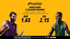FC Barcelona - Zalgiris Kaunas: horario, dónde ver, bajas, estadísticas y pronósticos