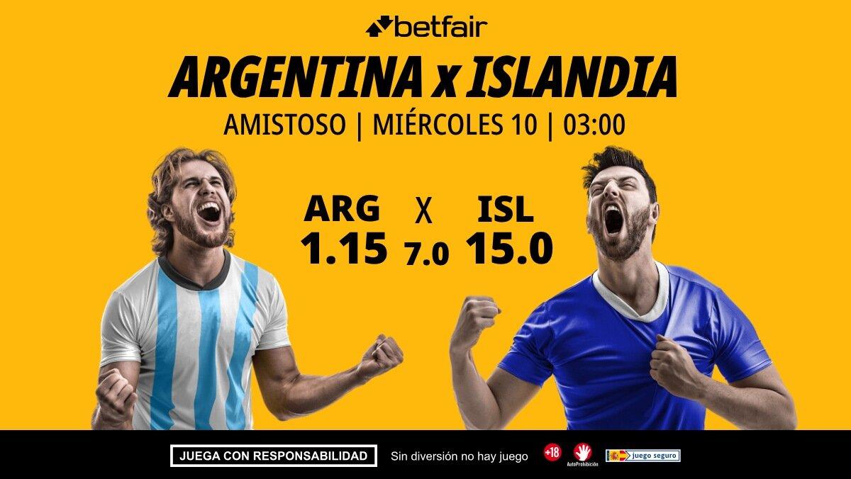 Argentina - Islandia: horario, dónde ver, estadísticas y pronósticos