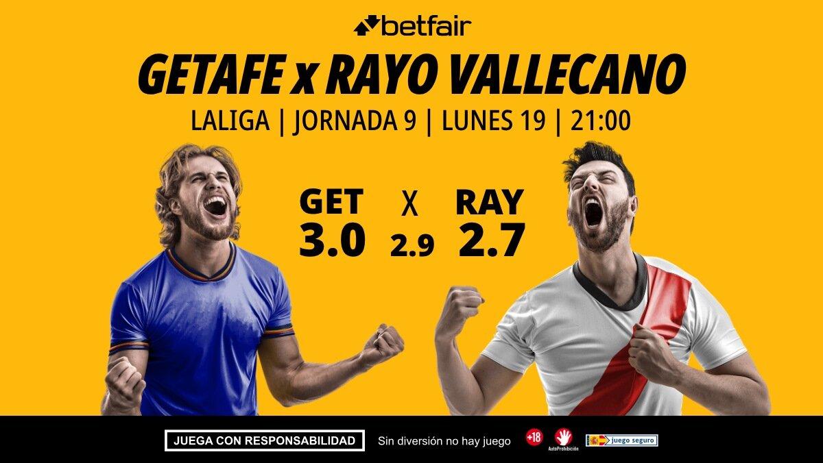 Getafe - Rayo Vallecano: alineaciones, horario, dónde ver, pronósticos y estadísticas