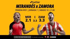 Mirandés - Zamora: alineaciones, horario, dónde ver, pronósticos y estadísticas