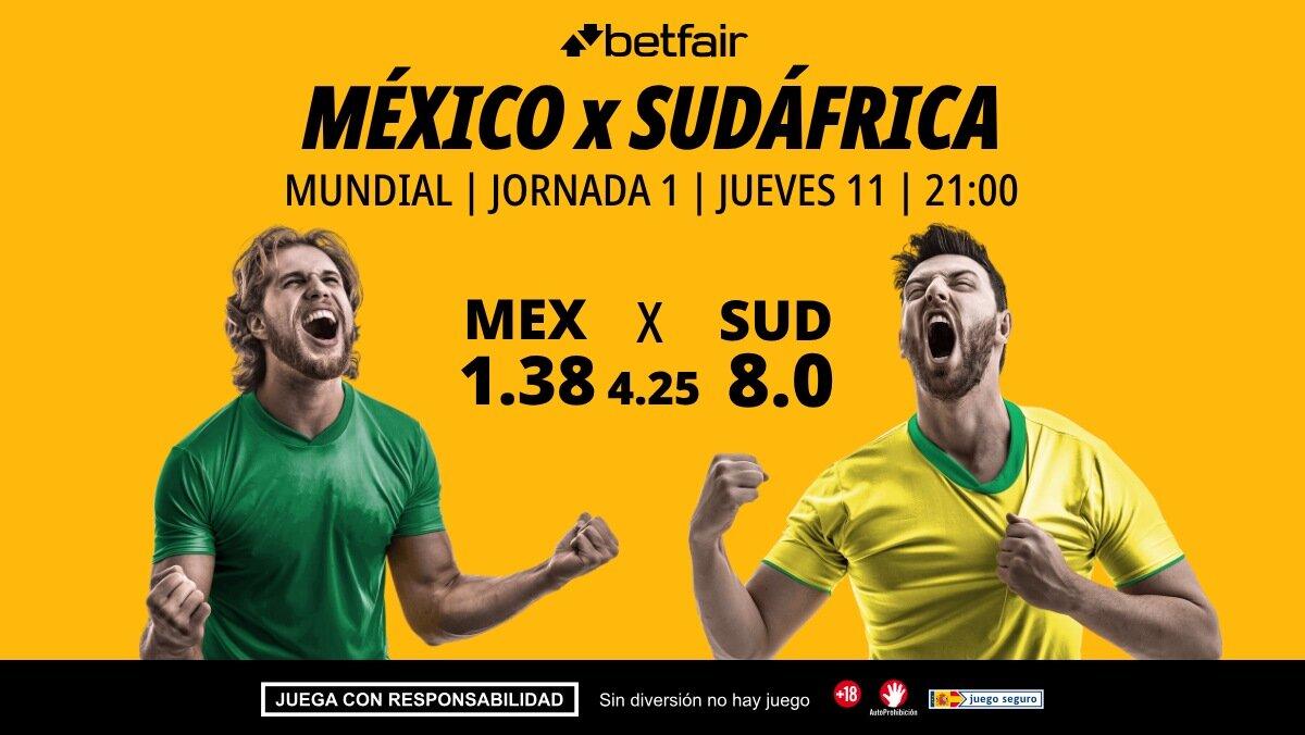 México - Sudáfrica: horario, dónde ver, pronósticos, estadísticas y clasificación