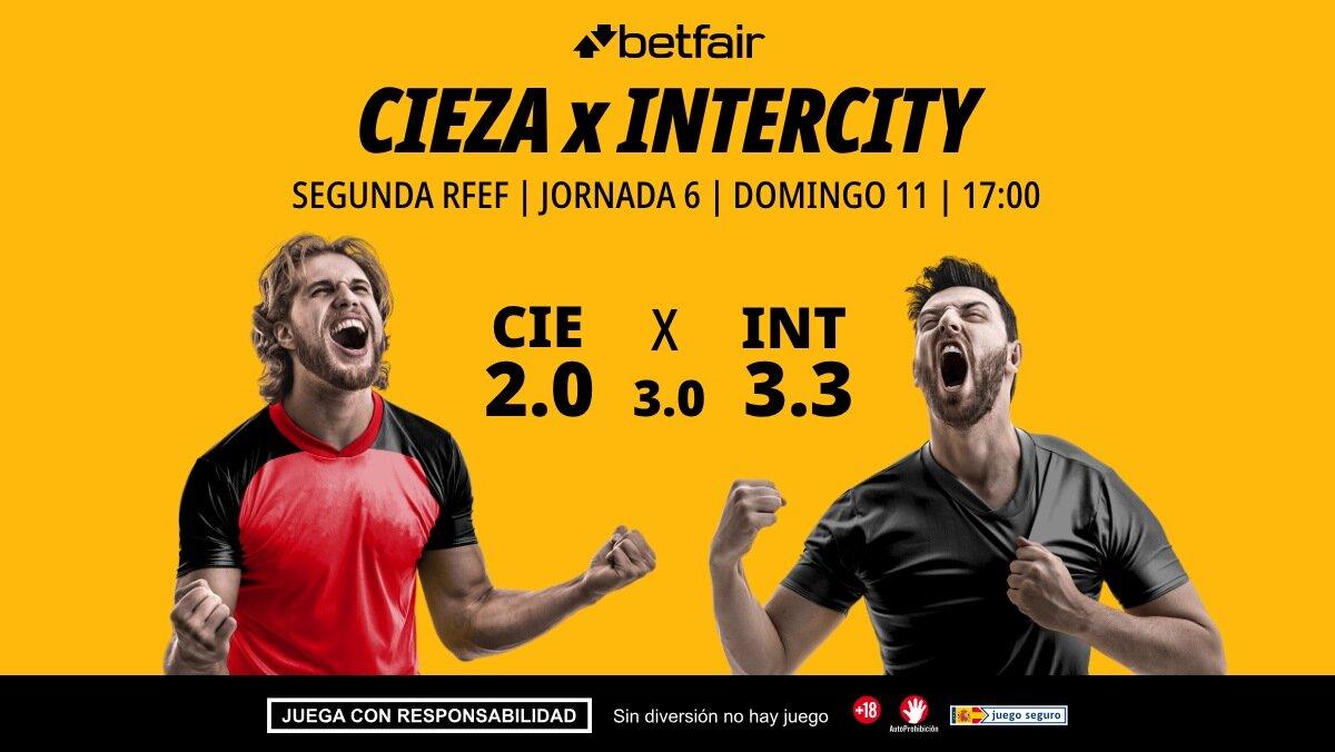Cieza - Intercity: alineaciones, horario, dónde ver, pronósticos y estadísticas