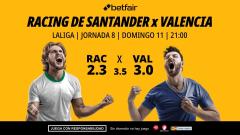 Racing de Santander - Valencia: alineaciones, horario, dónde ver, pronósticos y estadísticas