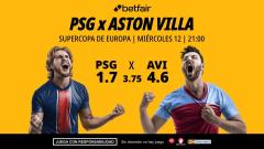 PSG - Aston Villa: alineaciones, horario, dónde ver, pronósticos y estadísticas