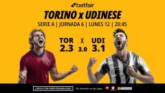 Torino - Udinese: alineaciones, horario, dónde ver, pronósticos y estadísticas