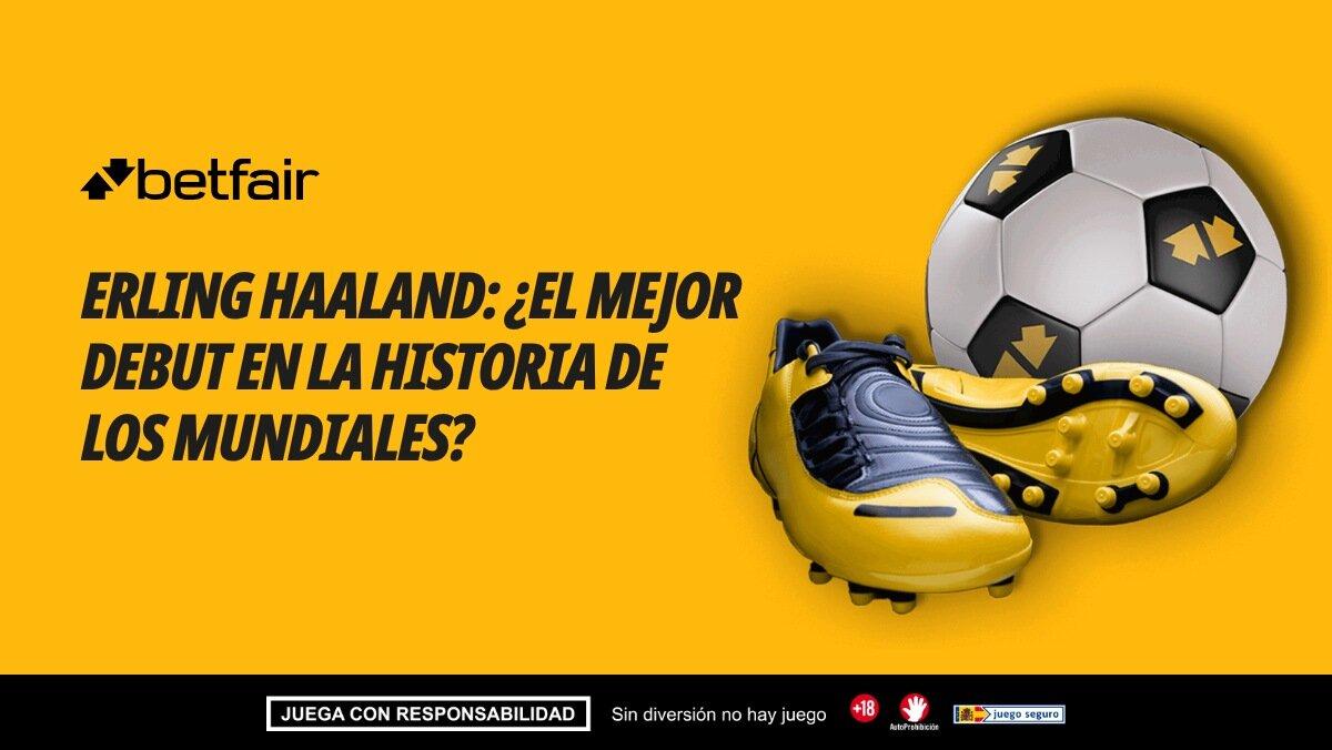Haaland, mejor debutante de este siglo en un Mundial y por delante de Pelé