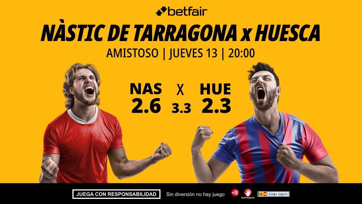 Nàstic - Huesca: alineaciones, horario, dónde ver, pronósticos y estadísticas