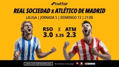 Real Sociedad - Atlético de Madrid: alineaciones, horario, dónde ver, pronósticos y estadísticas