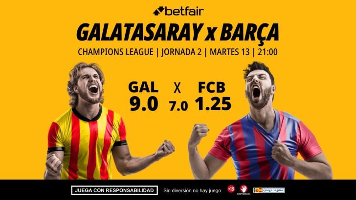 Galatasaray - FC Barcelona: alineaciones, horario, dónde ver, pronósticos y estadísticas