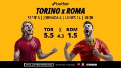 Torino - Roma: alineaciones, horario, dónde ver, pronósticos y estadísticas
