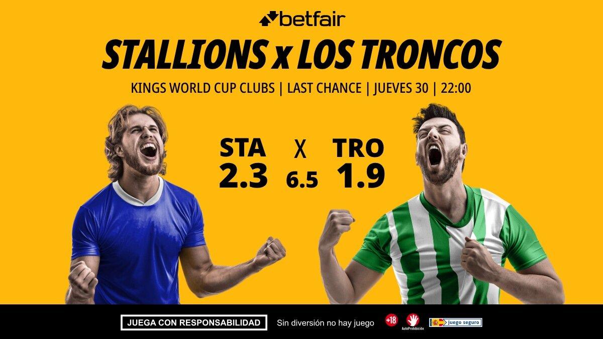 Stallions - Los Troncos: horario, dónde ver, pronósticos, plantillas y estadísticas de la Kings League