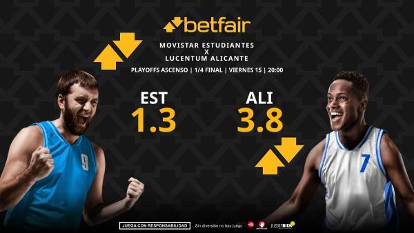 Movistar Estudiantes - HLA Alicante (partido 1): horario, dónde ver ...