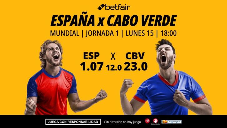 España - Cabo Verde: horario, dónde ver, alineaciones, pronósticos y estadísticas