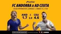 FC Andorra - AD Ceuta: alineaciones, horario, dónde ver, pronósticos y estadísticas