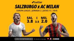 Salzburgo - AC Milan: alineaciones, horario, dónde ver, pronósticos y estadísticas