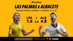 Las Palmas - Albacete: alineaciones, horario, dónde ver, pronósticos y estadísticas