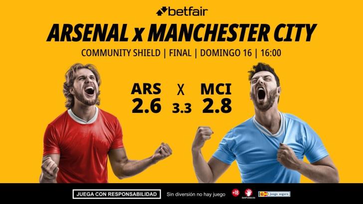 Arsenal - Manchester City: alineaciones, horario, dónde ver, pronósticos y estadísticas