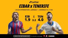 Eibar - Tenerife: alineaciones, horario, dónde ver, pronósticos y estadísticas