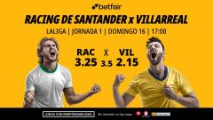 Racing de Santander - Villarreal: alineaciones, horario, dónde ver, pronósticos y estadísticas