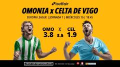 Omonia Nicosia - Celta de Vigo: alineaciones, horario, dónde ver, pronósticos y estadísticas
