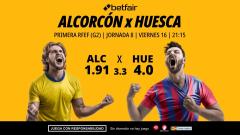 Alcorcón - Huesca: alineaciones, horario, dónde ver, pronósticos y estadísticas