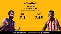 FC Barcelona - Olympiacos: horario, dónde ver, bajas, estadísticas y pronósticos