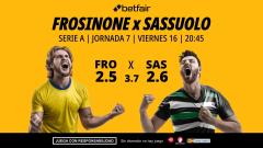 Frosinone - Sassuolo: alineaciones, horario, dónde ver, pronósticos y estadísticas