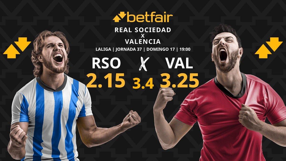Real Sociedad - Valencia: horario, dónde ver, estadísticas, pronósticos y clasificación