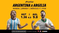 Argentina - Argelia: horario, dónde ver, alineaciones, pronósticos y estadísticas