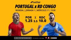 Portugal - RD Congo: horario, dónde ver, alineaciones, pronósticos y estadísticas