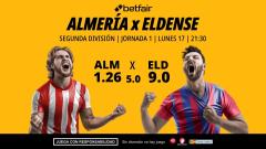Almería - Eldense: alineaciones, horario, dónde ver, pronósticos y estadísticas