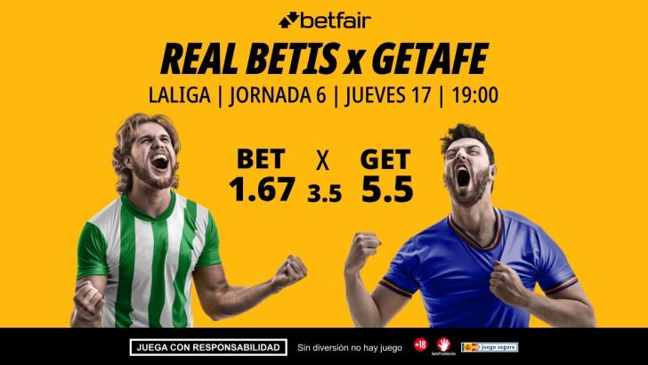 Real Betis - Getafe: alineaciones, horario, dónde ver, pronósticos y estadísticas