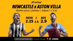 Newcastle - Aston Villa: alineaciones, horario, dónde ver, pronósticos y estadísticas