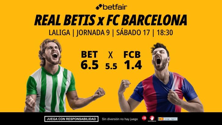 Real Betis - FC Barcelona: alineaciones, horario, dónde ver, pronósticos y estadísticas