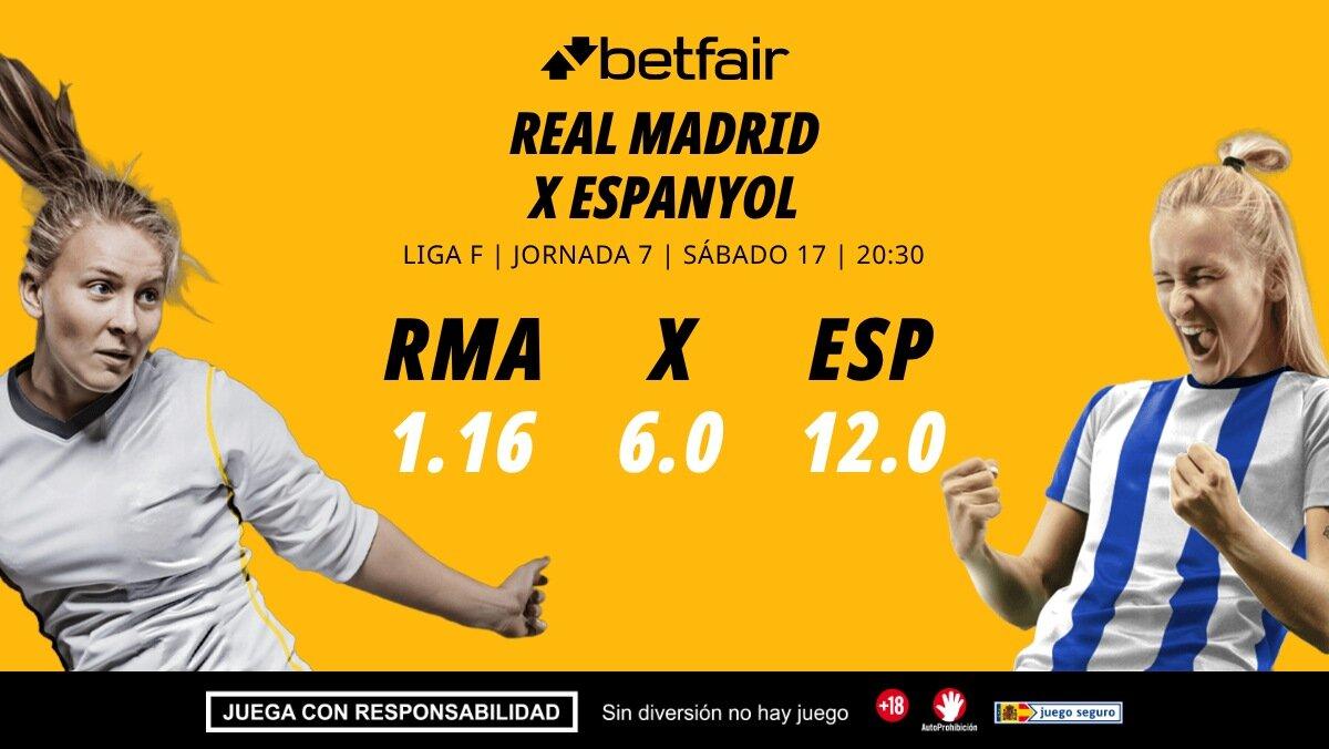 Real Madrid - Espanyol: alineaciones, horario, dónde ver, pronósticos y estadísticas