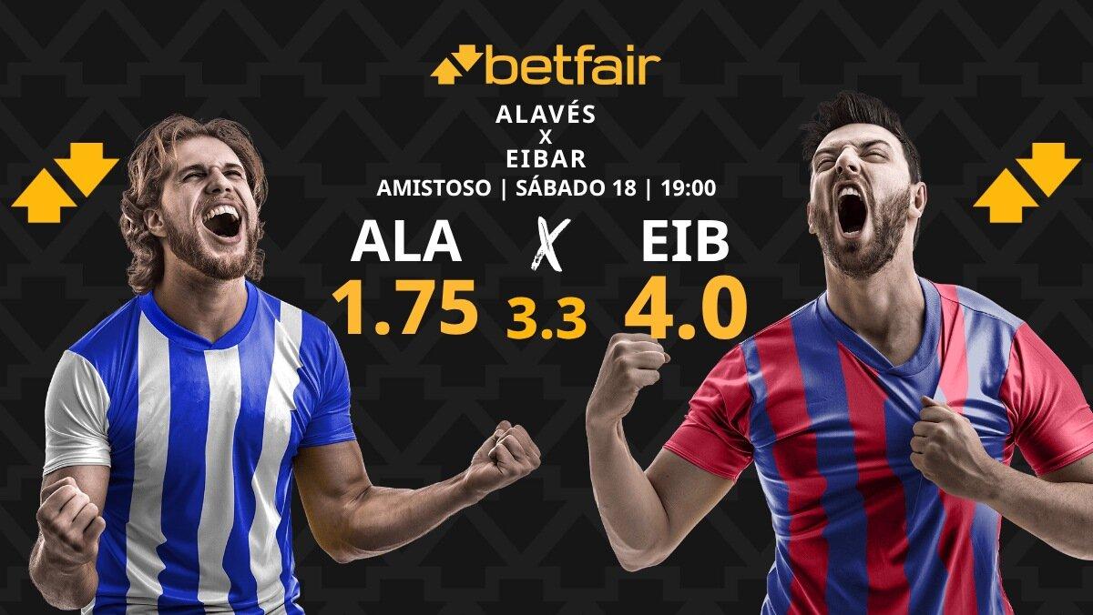Deportivo Alavés - Eibar: alineaciones, horario, dónde ver, pronósticos y estadísticas