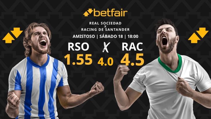 Real Sociedad - Racing de Santander: alineaciones, horario, dónde ver, pronósticos y estadísticas