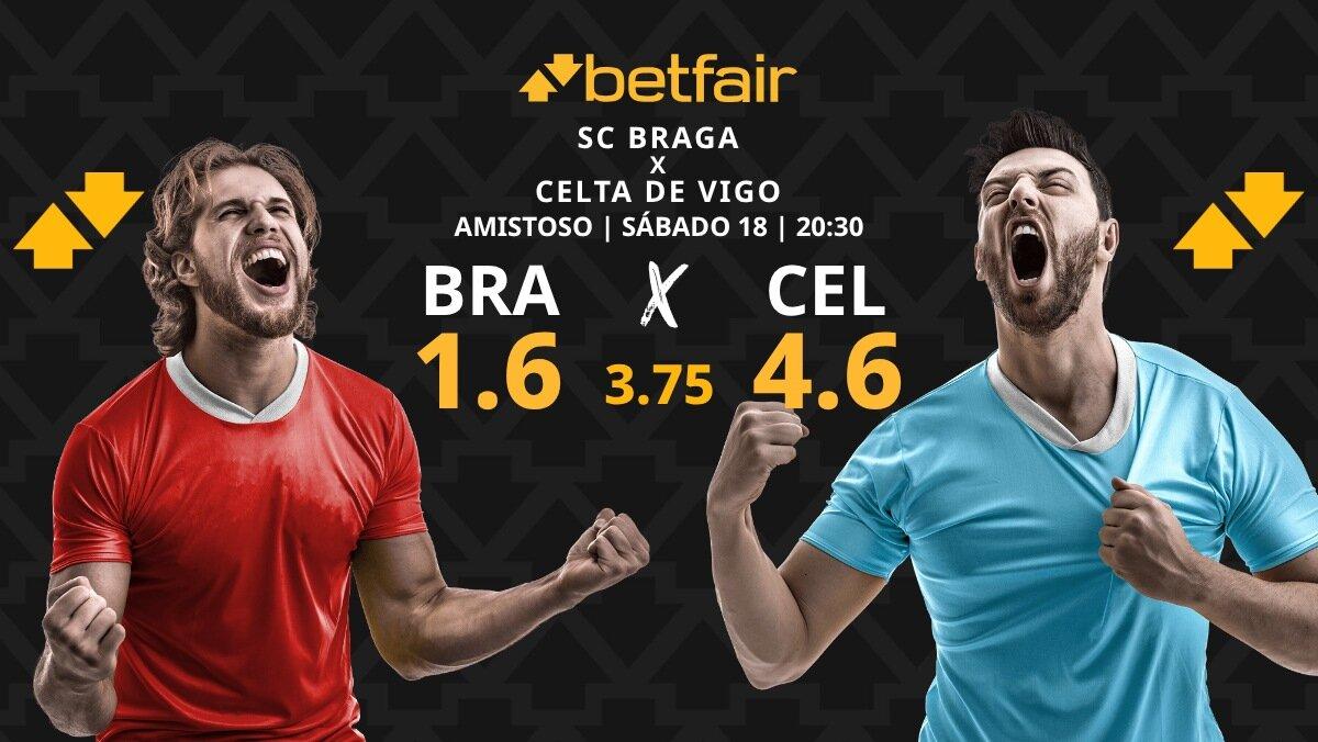 SC Braga - Celta de Vigo: alineaciones, horario, dónde ver, pronósticos y estadísticas