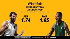 Dubai Basketball - Real Madrid: horario, dónde ver, bajas, estadísticas y pronósticos