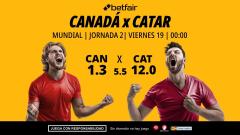Canadá - Catar: horario, dónde ver, alineaciones, pronósticos y estadísticas