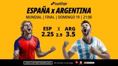 España - Argentina: alineaciones, horario, dónde ver, pronósticos y estadísticas