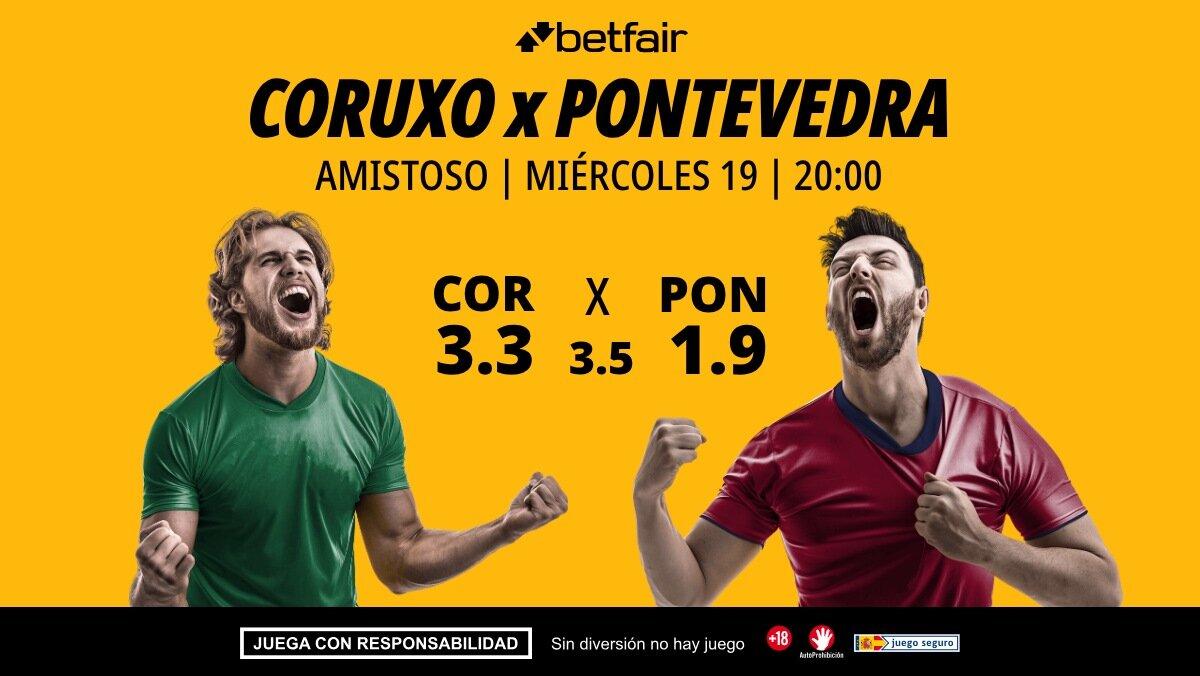 Coruxo - Pontevedra: alineaciones, horario, dónde ver, pronósticos y estadísticas