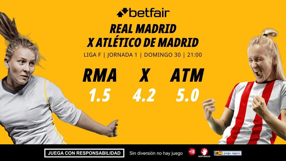 Real Madrid - Atlético de Madrid: alineaciones, horario, dónde ver, pronósticos y estadísticas