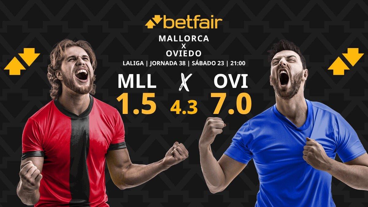 Mallorca - Real Oviedo: horario, dónde ver, estadísticas, pronósticos y clasificación